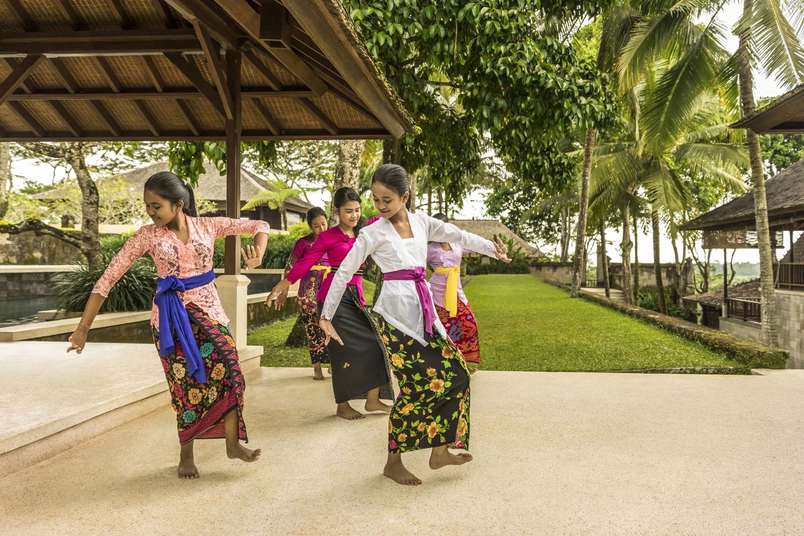 A Balinese dance performance at COMO Shambhala Estate